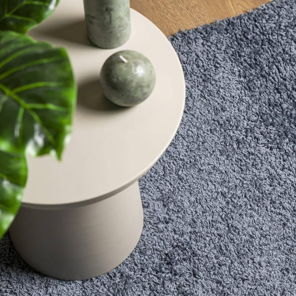Tapis CarréMoelleux pour Chambre d'Ado ou Bureau Bleu 120x120 cm – ComfortXL Outdoor Living - Image 7
