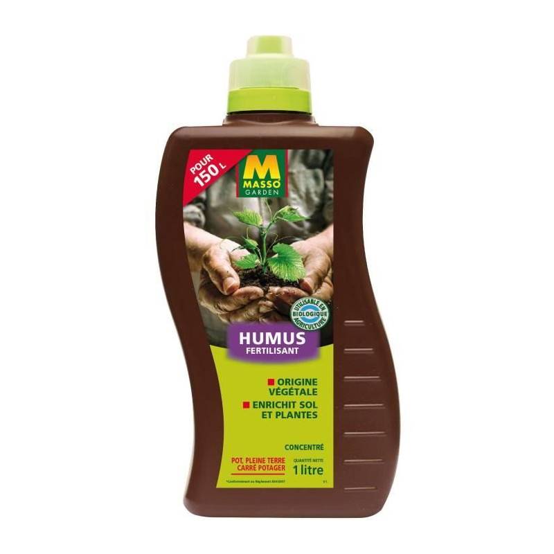 Masso Garden - Humus Fertilizante - Masso Garden - 237916 - 1 L