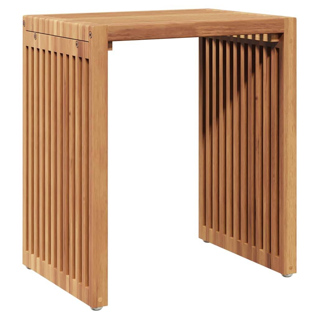 ComfortXL - Table d'Appoint de Jardin Design en Teck Massif, Petite Table d'Extérieur pour Plantes ou Boissons 33x44.5cm – ComfortXL Outdoor Living - Image 5