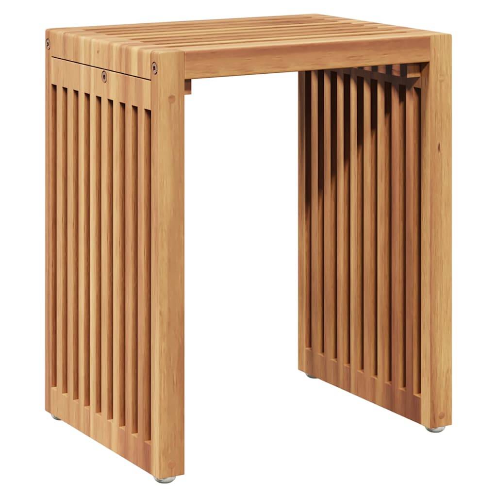 ComfortXL - Table d'Appoint de Jardin Design en Teck Massif, Petite Table d'Extérieur pour Plantes ou Boissons 33x44.5cm – ComfortXL Outdoor Living - Image 6