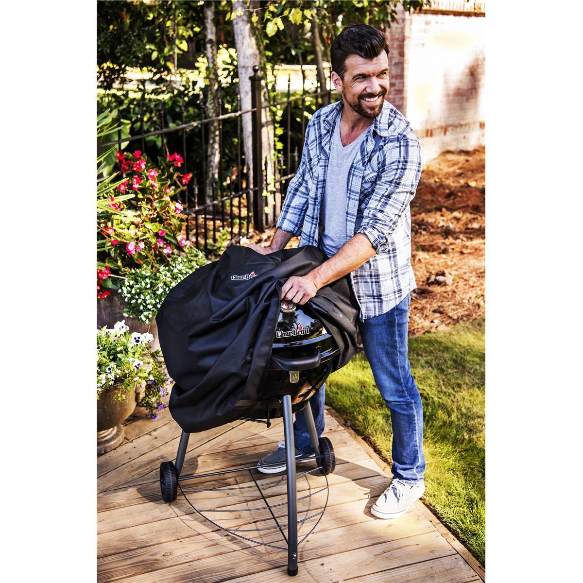 Char-broil - Housse de protection pour Barbecue charbon Kettleman Char-Broil - Imagen 5