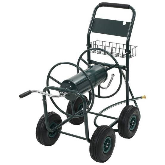 PANGIVO - Chariot dévidoir acier vert 95.5 x 55 x 97 cm - PANGIVO - Image 1