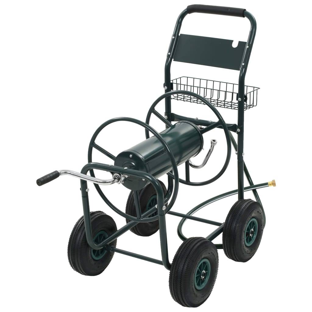 PANGIVO - Chariot dévidoir acier vert 95.5 x 55 x 97 cm - PANGIVO - Image 1