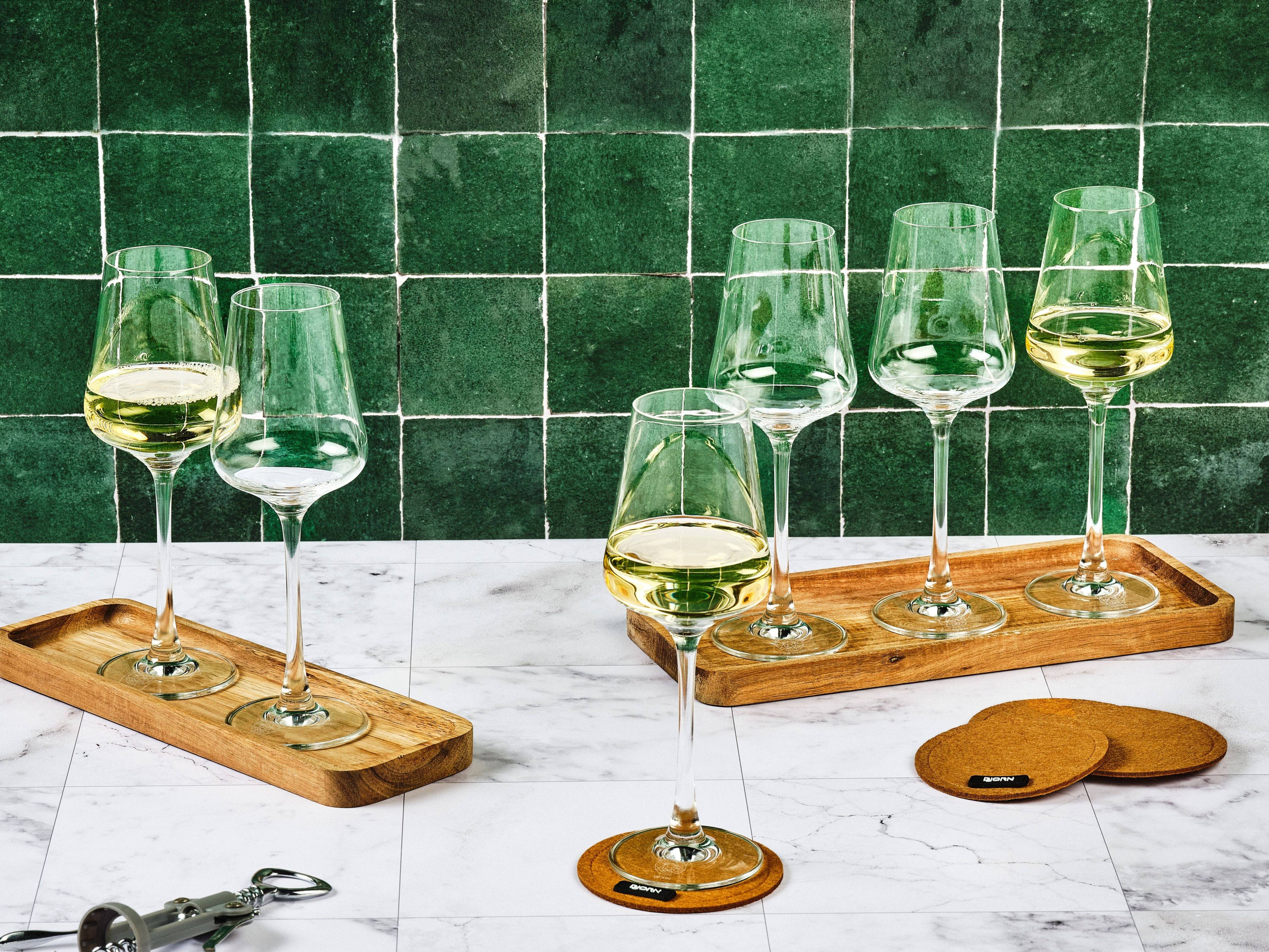 Lot de 6 Verres à vin en Cristallin (cristal sans plomb) "LAGOM", Bjorn - Image 2