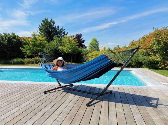 Jobek - Set METALIK GRAPHIK 300x140x95 cm Caraïbes 140x200 certifié FSC 100% JOBEK - Image 4