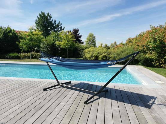 Jobek - Set METALIK GRAPHIK 300x140x95 cm Caraïbes 140x200 certifié FSC 100% JOBEK - Image 2
