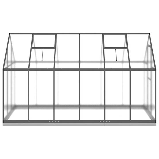 ComfortXL - Serre Jardin Aluminium Polycarbonate Culture 5,64m² Anthracite - ComfortXL Outdoor Living - Image 4