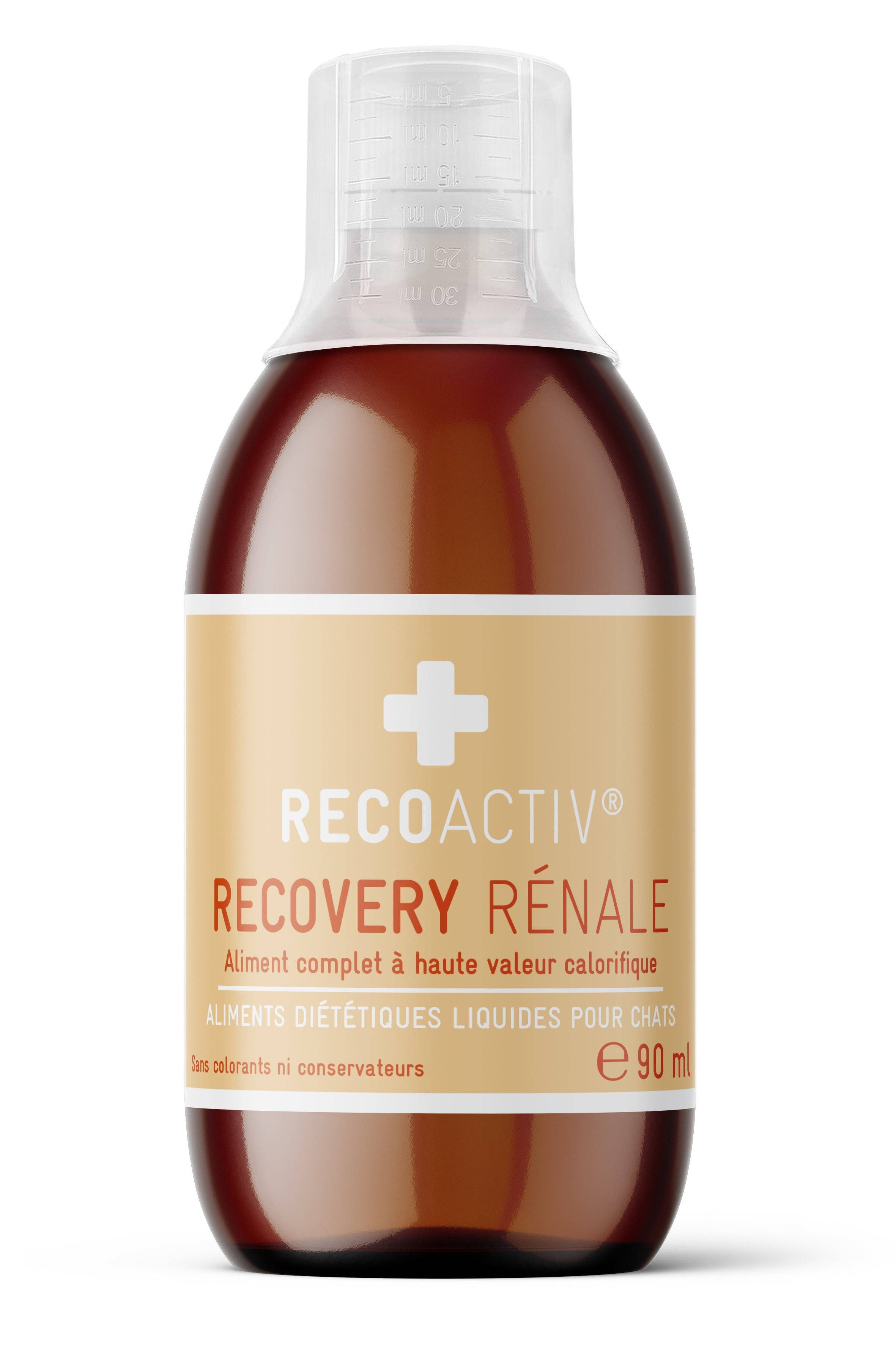 Recovery Rénale Tonique pour chats, 3 x 90 ml, en cas de troubles de la fonction rénale, pendant la convalescence, pour la prise de poids - RECOACTIV® - Imagen 3