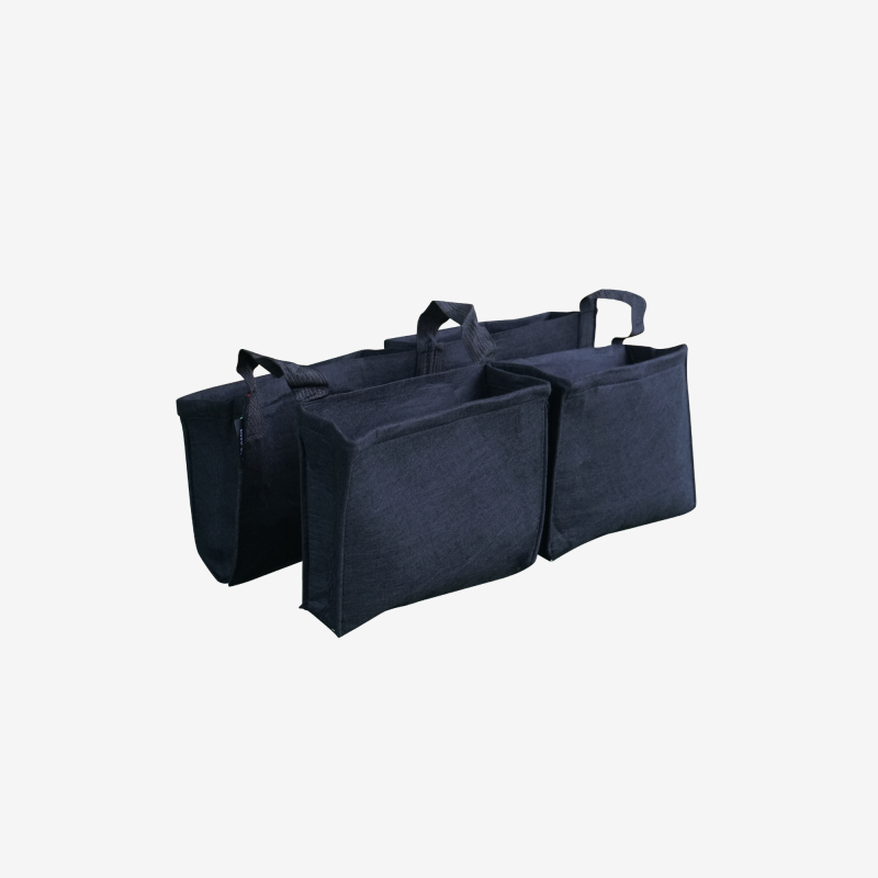 Cerland - Balconnière 4 sacs noirs en feutre géotextile - Imagen 1