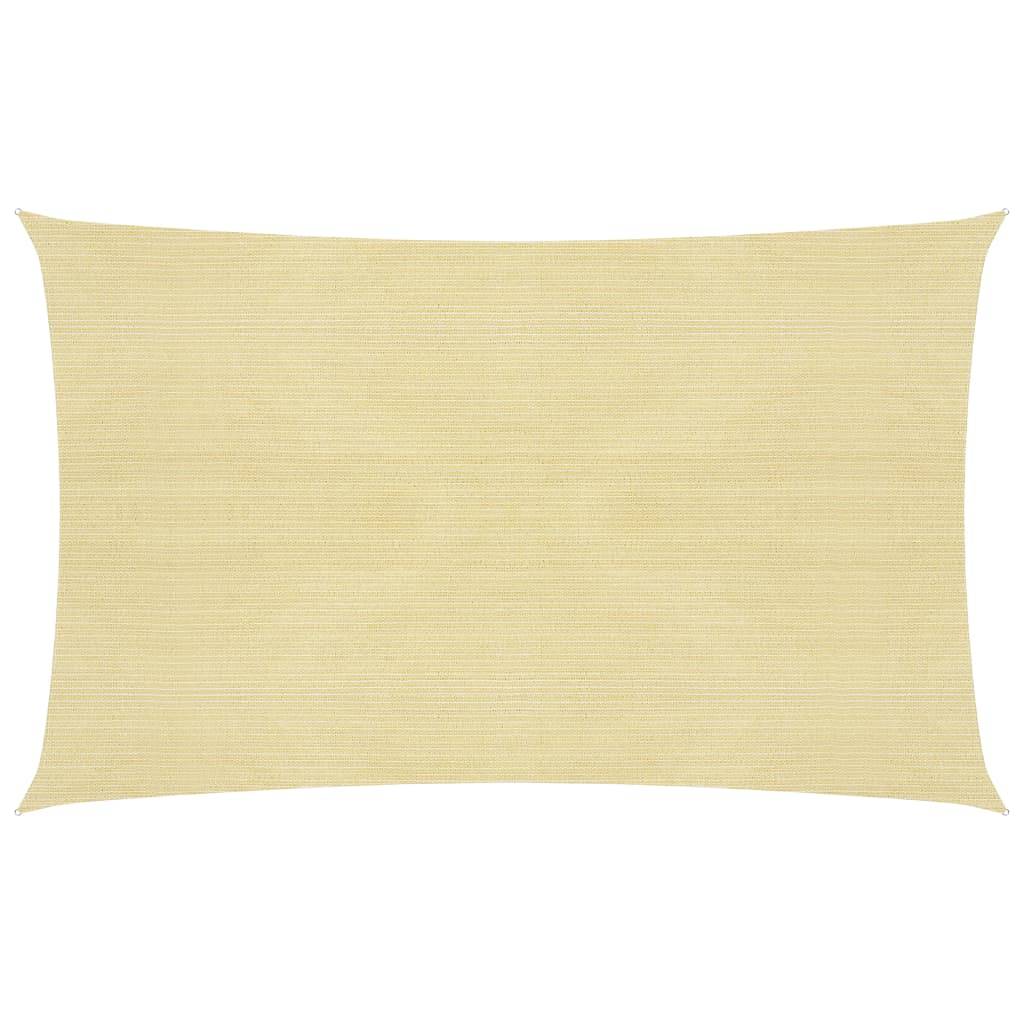 Helloshop26 - Voile toile d'ombrage parasol 160 g/m² PEHD 2 x 4,5 m beige - Imagen 1
