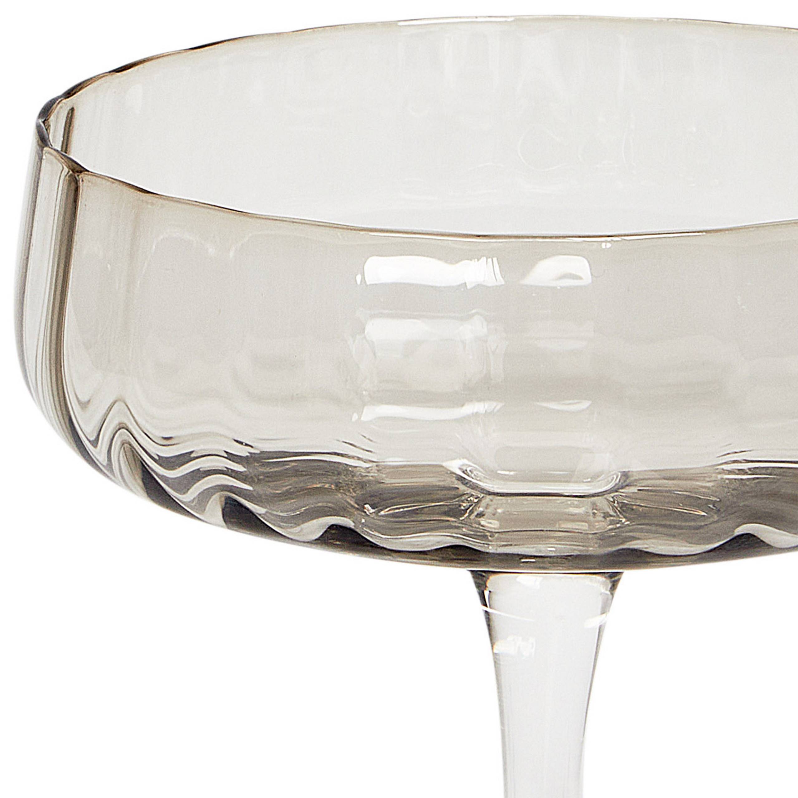 Beliani - Verrerie Verre Gris QUARTZ - 10x10x12- Beliani - Image 6
