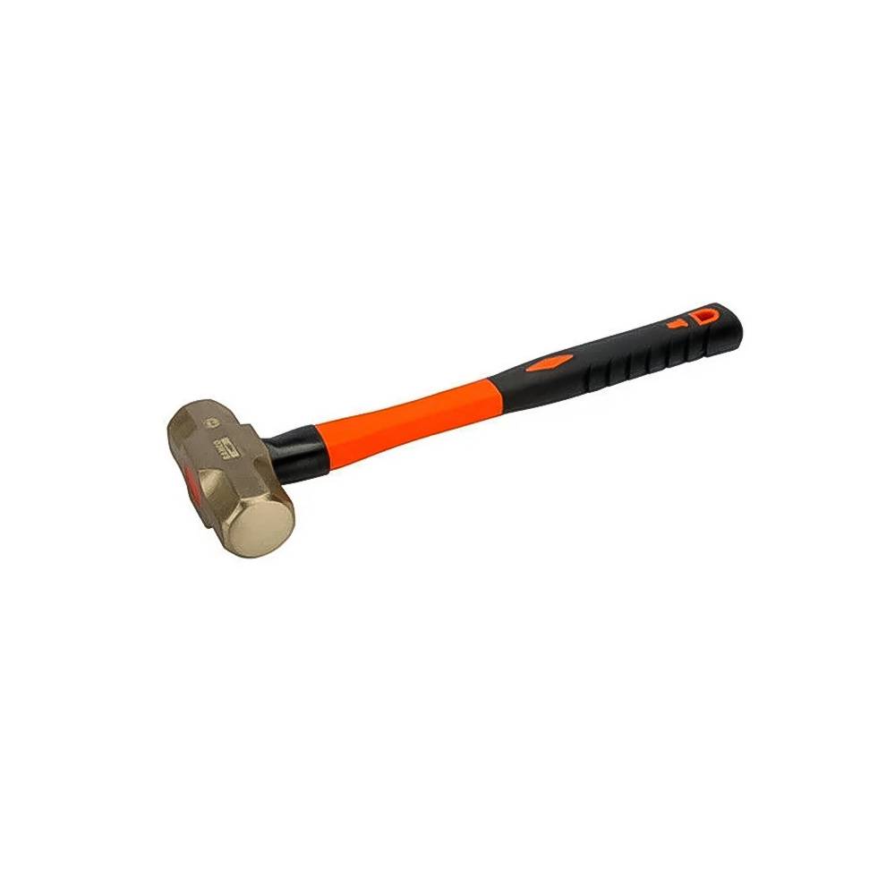 Massette Antidéflagrante En Alu Bronze 5 Kg Avec Manche En Fibre De Verre - BACHO - Ns502-5000-FB - Imagen 2