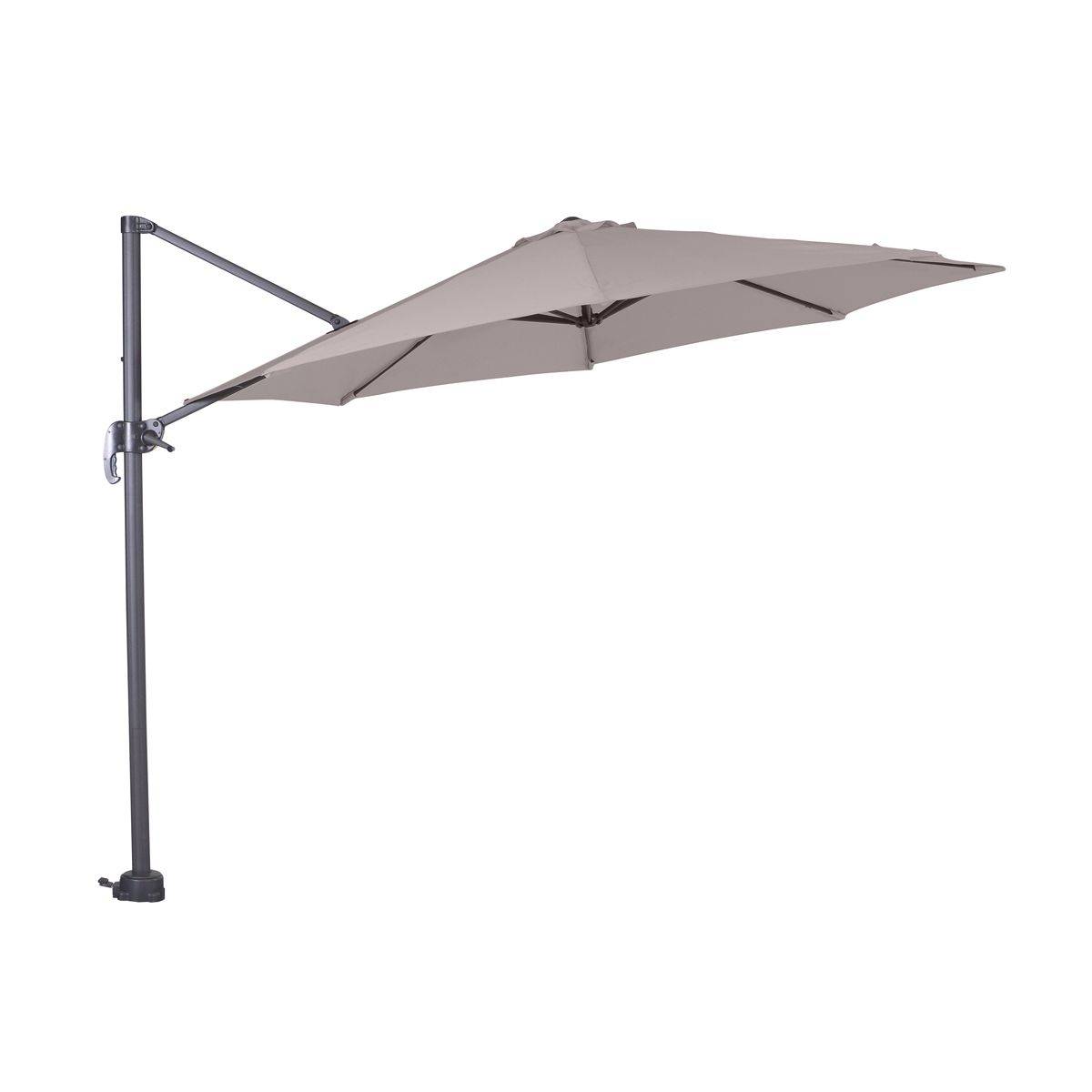 Garden Impressions - Parasol Hawaii S - Ø 300 - noir charbon - sable - Garden Impressions - Imagen 2