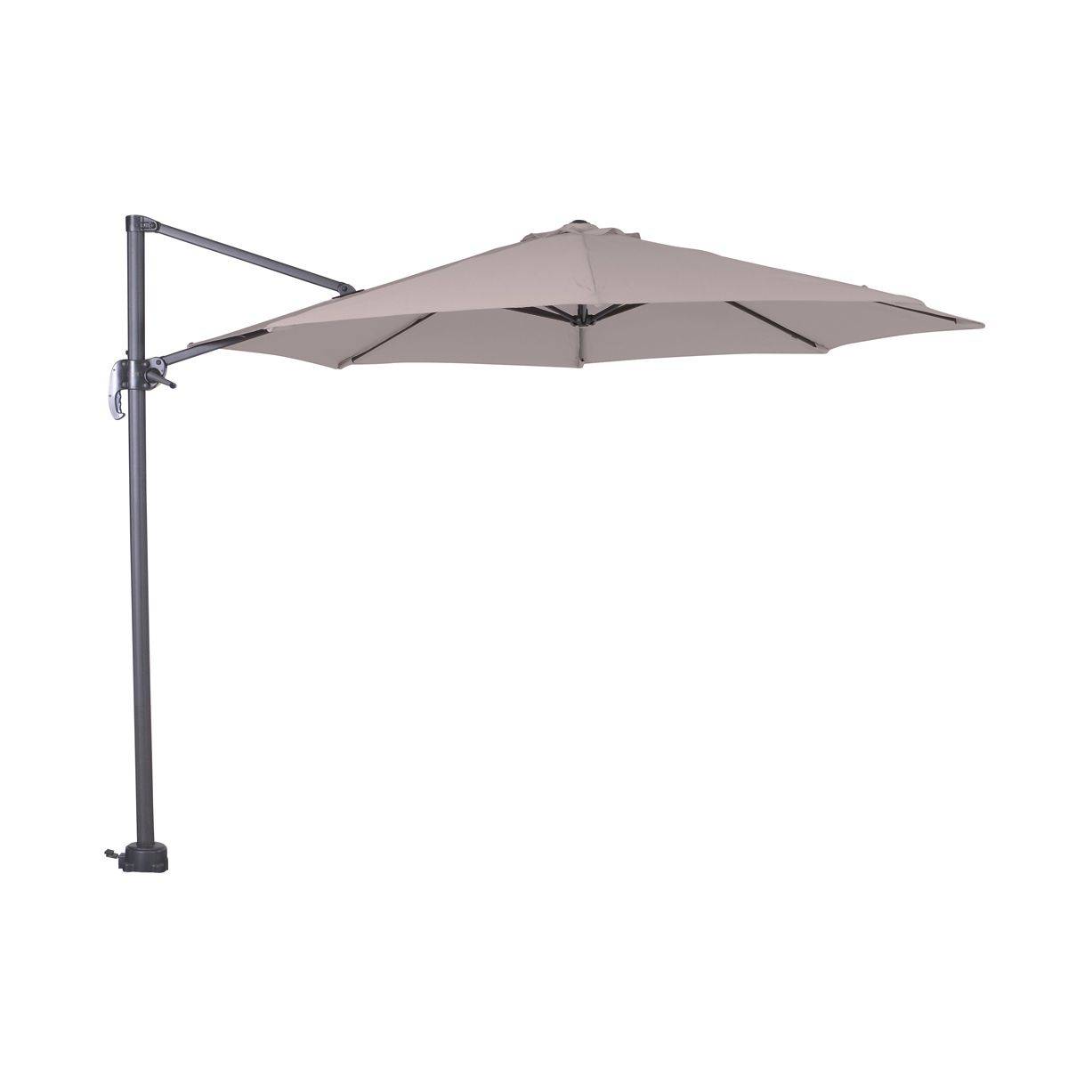 Garden Impressions - Parasol Hawaii S - Ø 300 - noir charbon - sable - Garden Impressions - Imagen 1