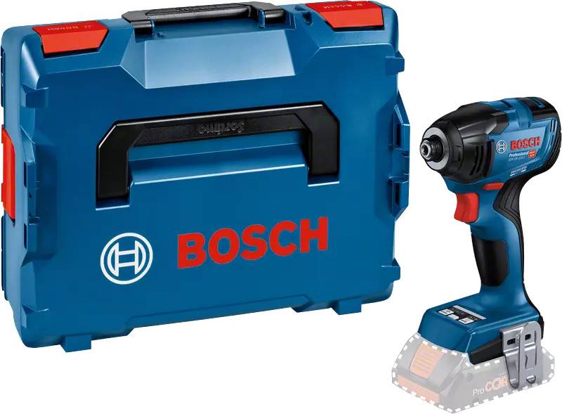 Bosch - Visseuse à chocs 18V GDR 18V-210 C (sans batterie ni chargeur) + coffret L-BOXX 136 – BOSCH - 06019J0101 - Imagen 1