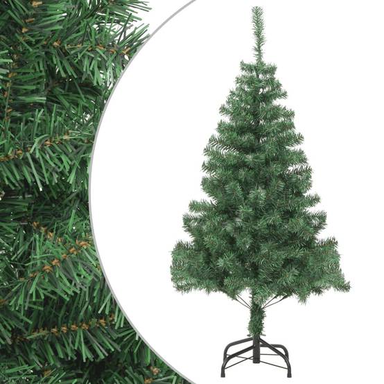 Vidaxl - Arbre de Noël artificiel et support Acier 210 cm 910 branches vidaXL 60176 - Imagen 1