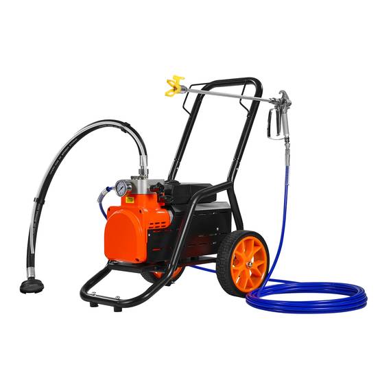 VEVOR Pulvérisateur sans air 1700W, 3000 PSI, 3.5 L/min. Barre extension. Peinture intérieur/extérieur. - Image 1