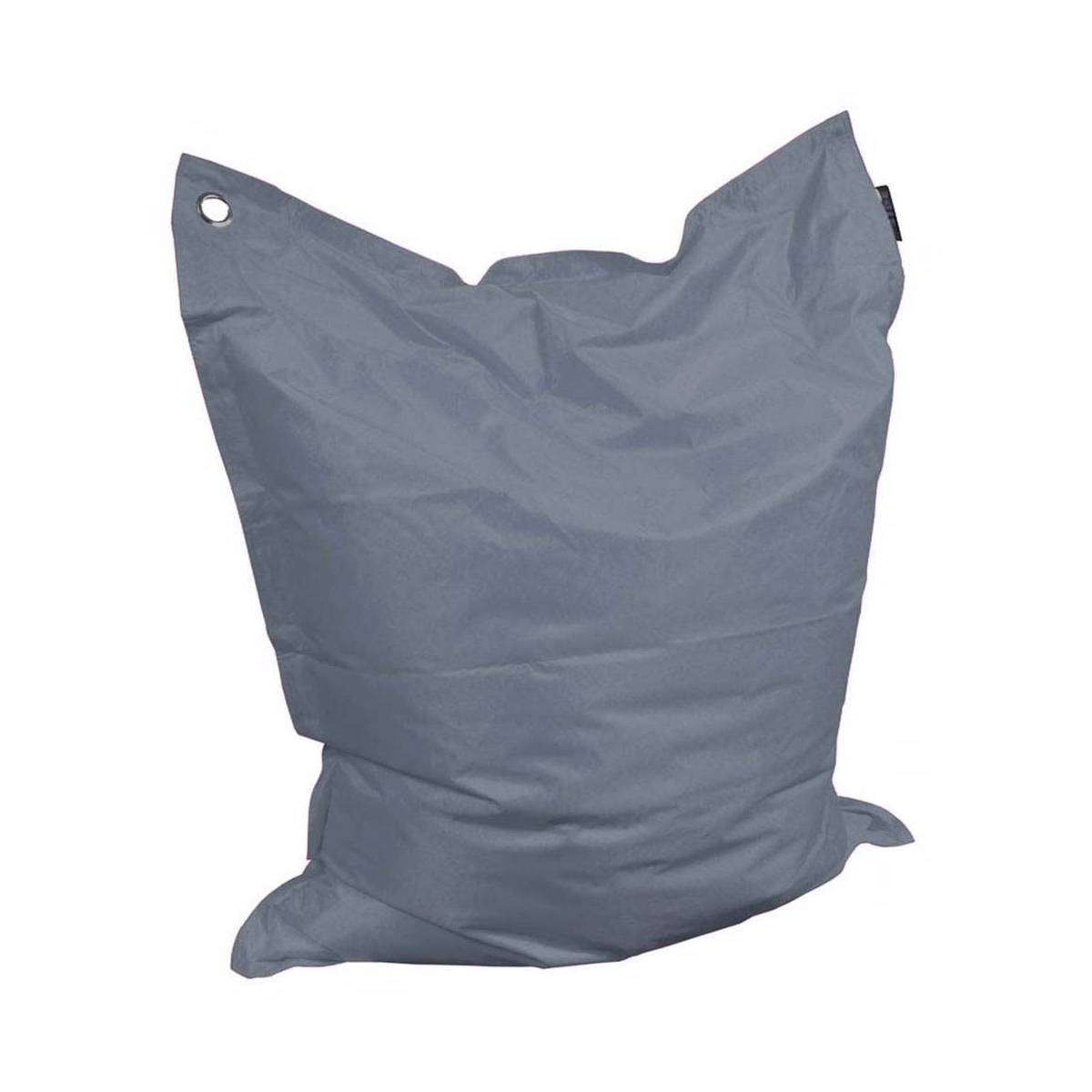 Jardindeco - Grand coussin uni Maxi Gris anthracite - Imagen 1
