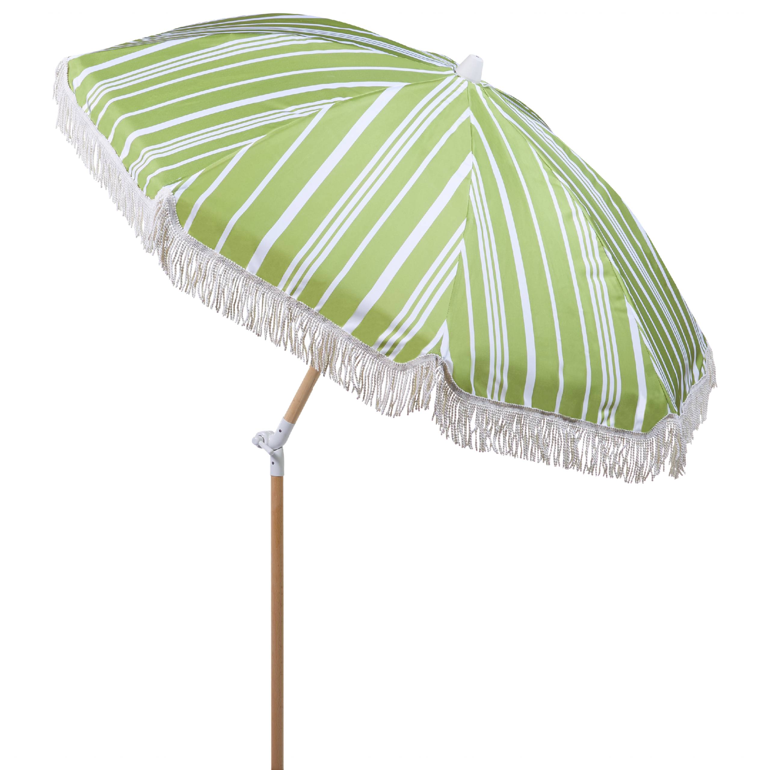 Beliani - Parasol droit Tissu Vert MONDELLO - Beliani - Imagen 5