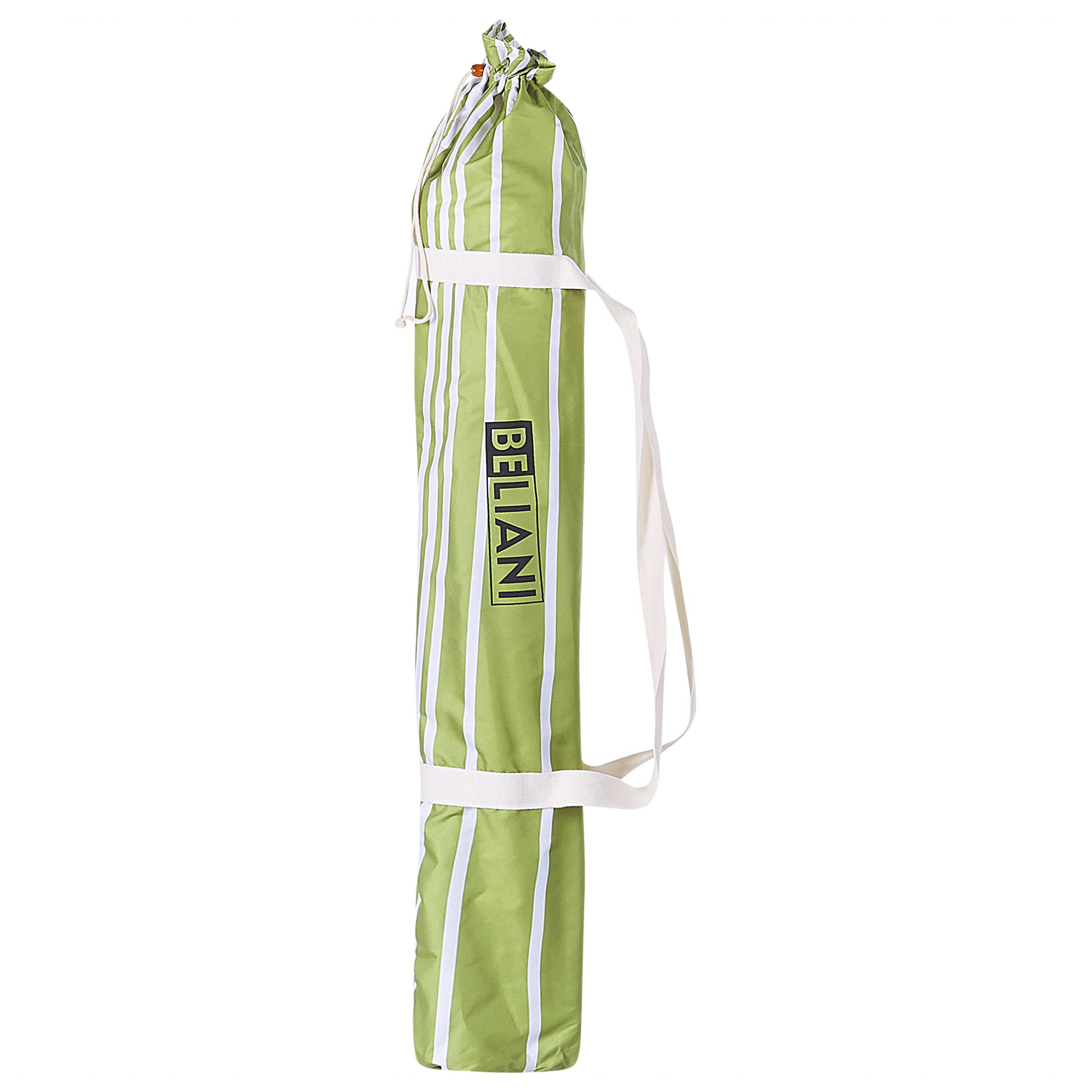 Beliani - Parasol droit Tissu Vert MONDELLO - Beliani - Imagen 10