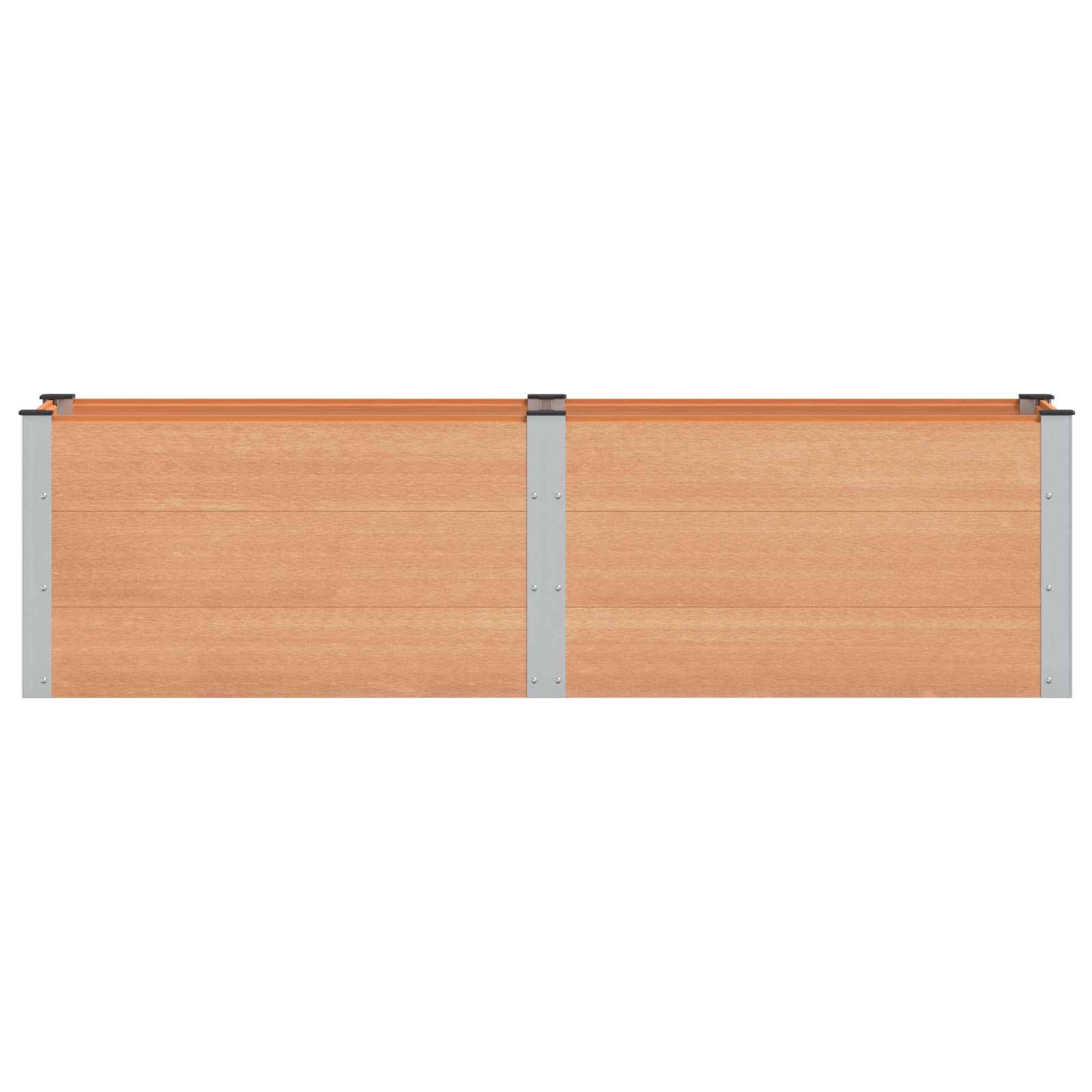 Prolenta Premium - Jardinière aluminium marron  200 x 50 x 54 cm  - Prolenta premium p3110.5 - Image 3