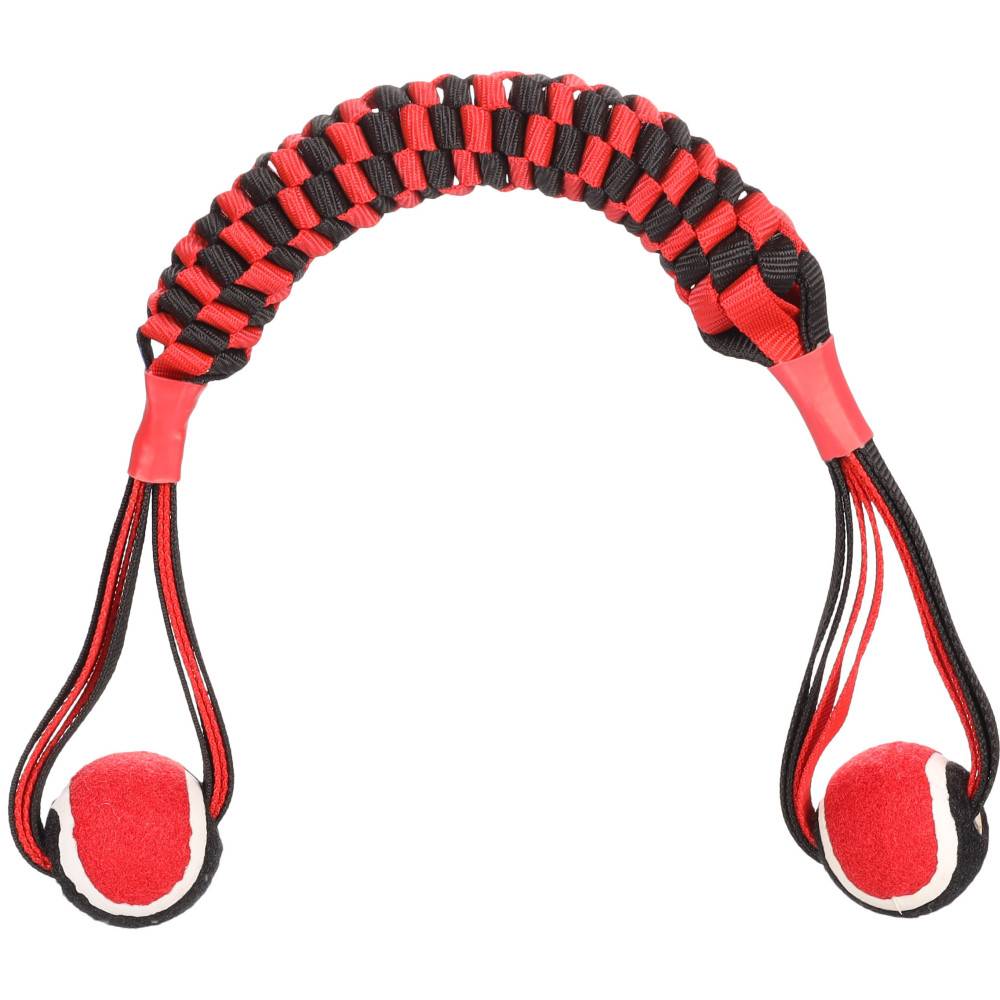 Bâton tissé Movas avec balle de tennis 55 cm jeux pour chien - Imagen 2