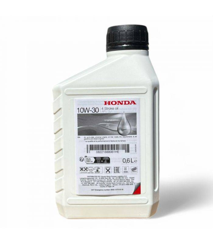 Huile 4 temps 10W30 API SJ/SH 0,6 litre - HONDA 08221888061H - Jardiland