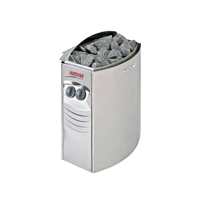 Harvia - Poêle électrique pour sauna Harvia Vega commande intégrée 6 kW