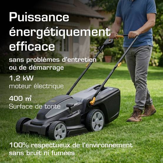 Alpina - Tondeuse électrique AL1 34 E, 1200 W, 34 cm - Alpina - Image 4
