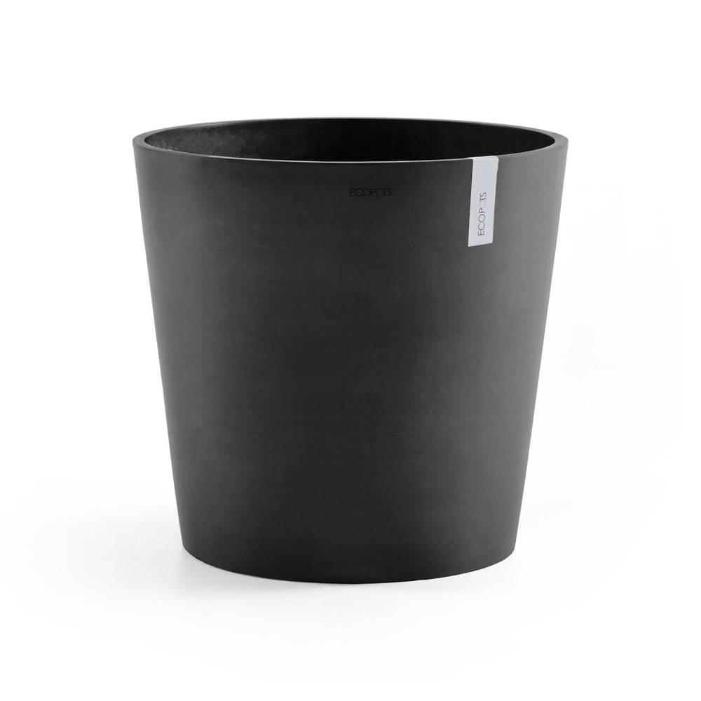 Ecopots - Pot Rond Amsterdam 50 Gris Foncé + réservoir d'eau - Ø 50 x H. 43,8 cm - 62 L ECOPOTS - Imagen 4