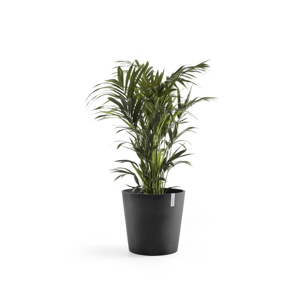 Ecopots - Pot Rond Amsterdam 50 Gris Foncé + réservoir d'eau - Ø 50 x H. 43,8 cm - 62 L ECOPOTS - Imagen 2