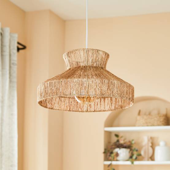 Suspension Zelia D38 cm jute naturel Atmosphera - Image 2