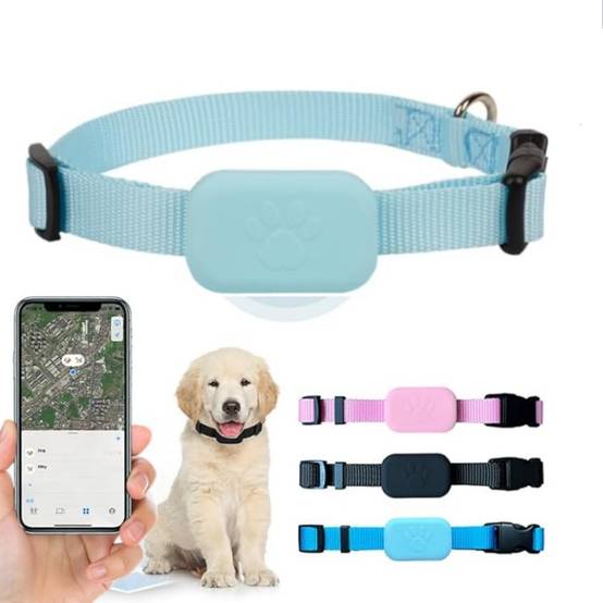 IntiMeg - Collier GPS pour animaux de compagnie Noir IntiMeg - Image 1