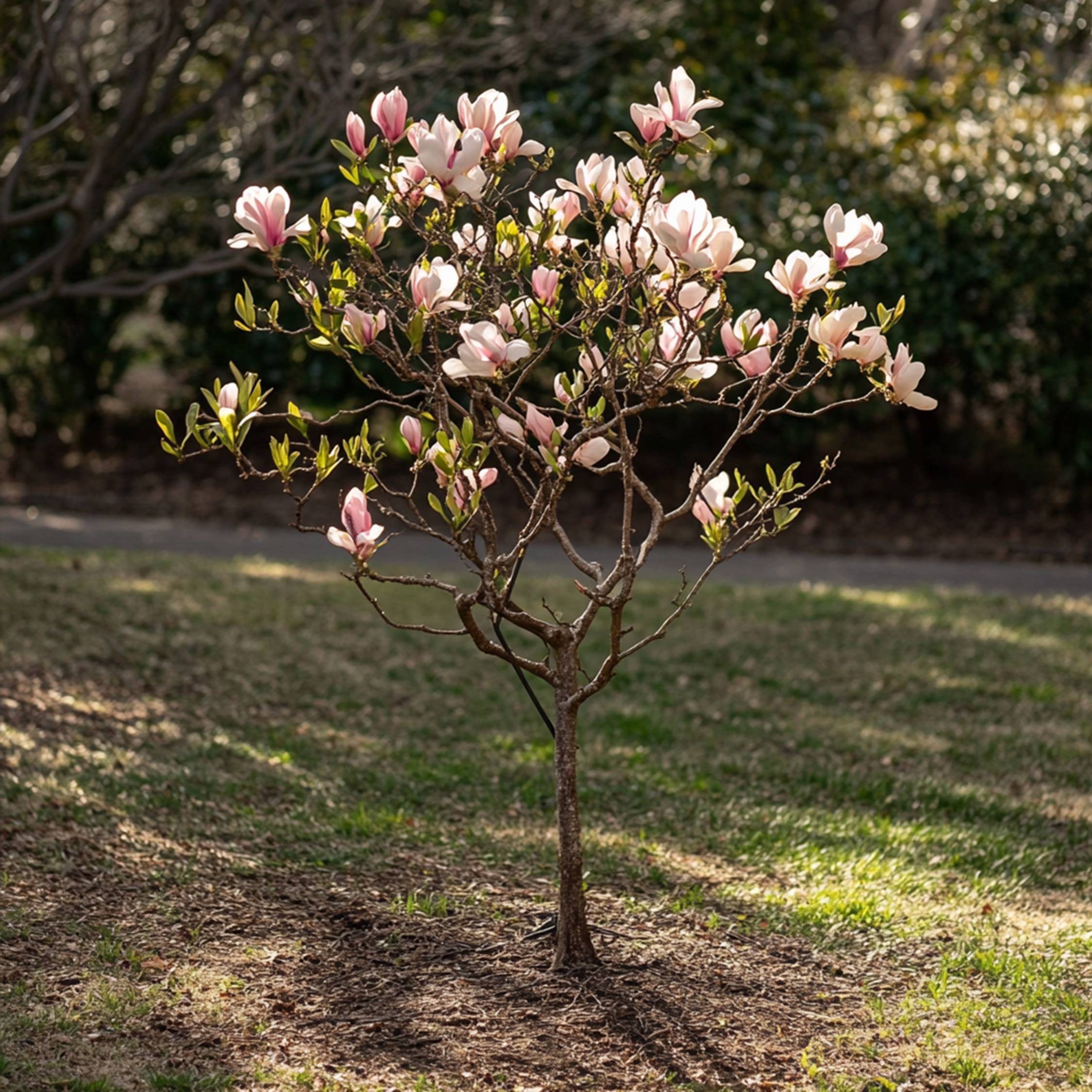 Arbre à tulipes - Set de 6 - Magnolia - Hauteur 25-40cm - ⌀9cm - Image 3