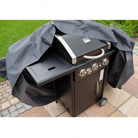 Housse de protection pour barbecue à gaz, Dimensions H90 x 165 x 63 cm - Imagen 2