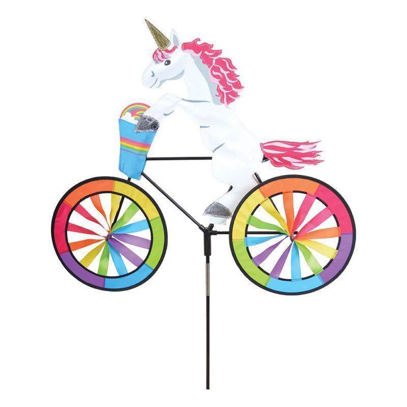 Girouette - Premier Kites - Licorne sur vélo