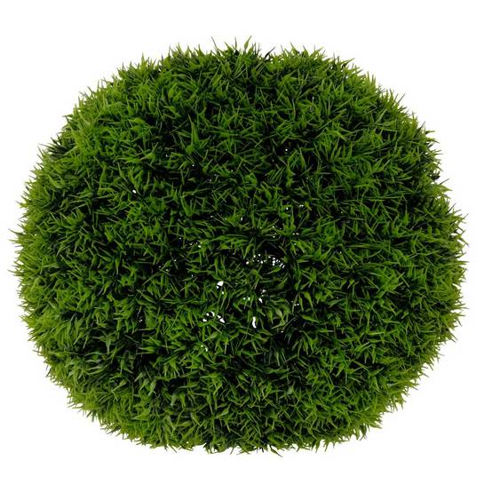 Boule d'Herbe Artificielle "Carly" 27cm Vert - Image 1
