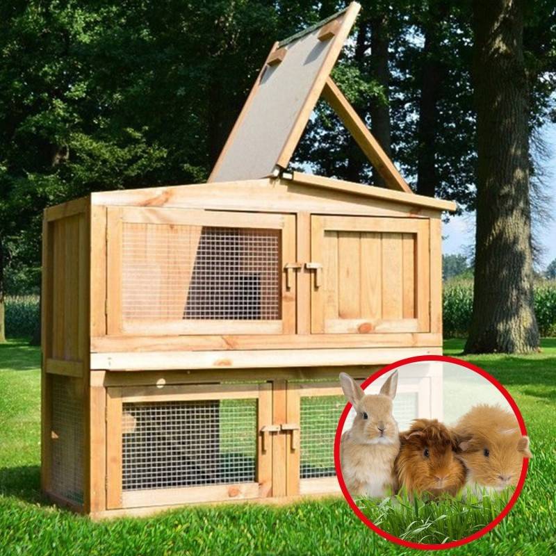 Cage Clapier lapin Exterieur Modele 002 Obelix - Image 5