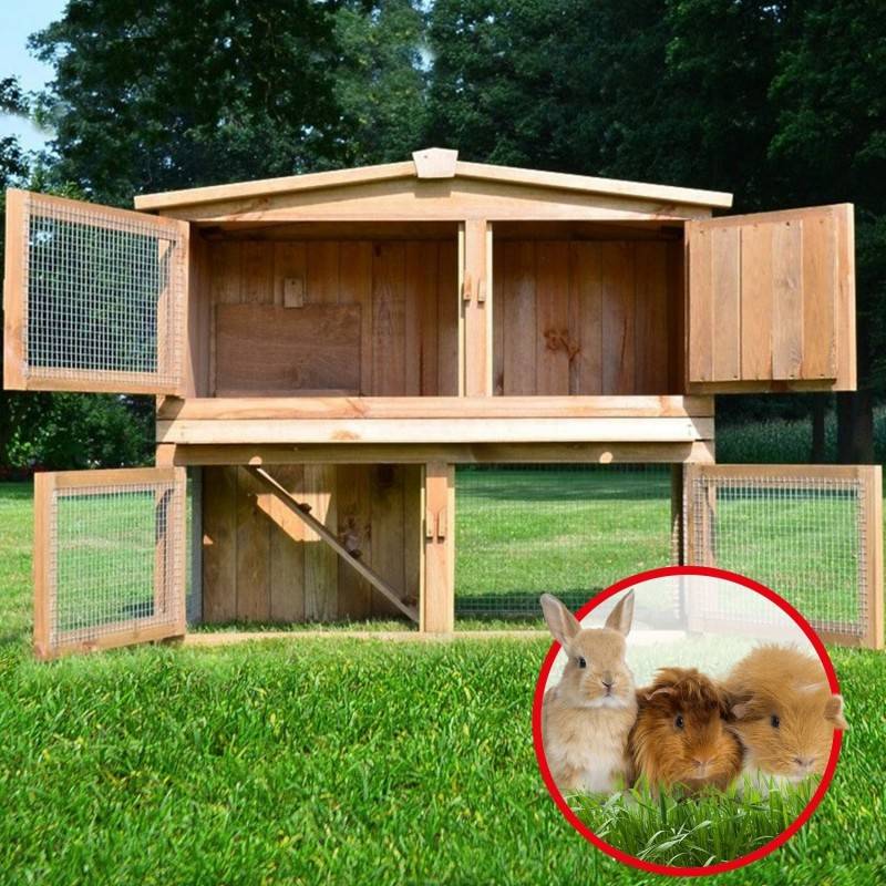 Cage Clapier lapin Exterieur Modele 002 Obelix - Image 3