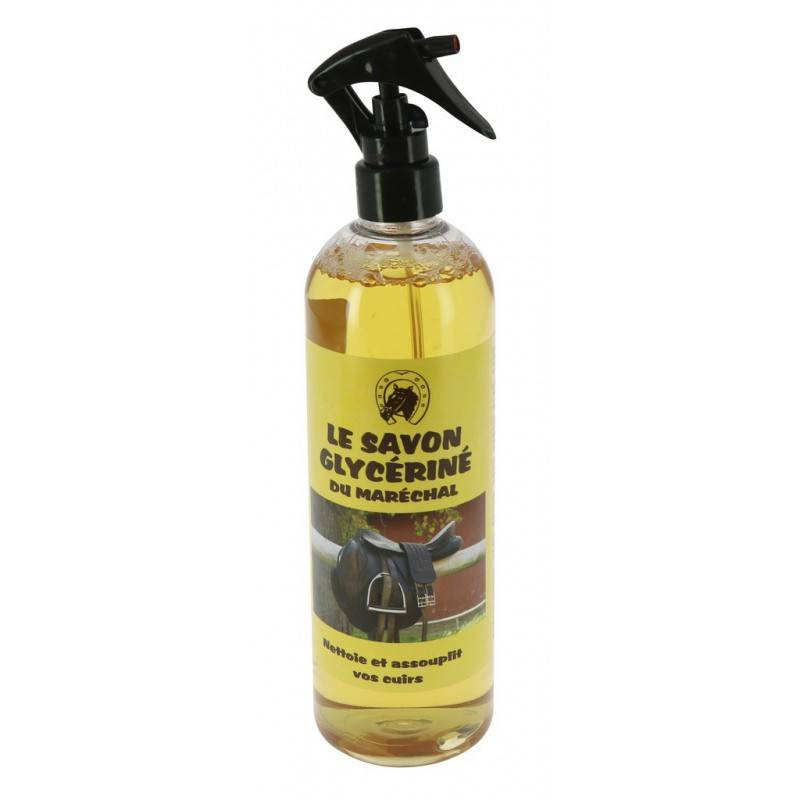 Savon Glycériné en spray pour entretien des cuirs La Gamme Du Maréchal