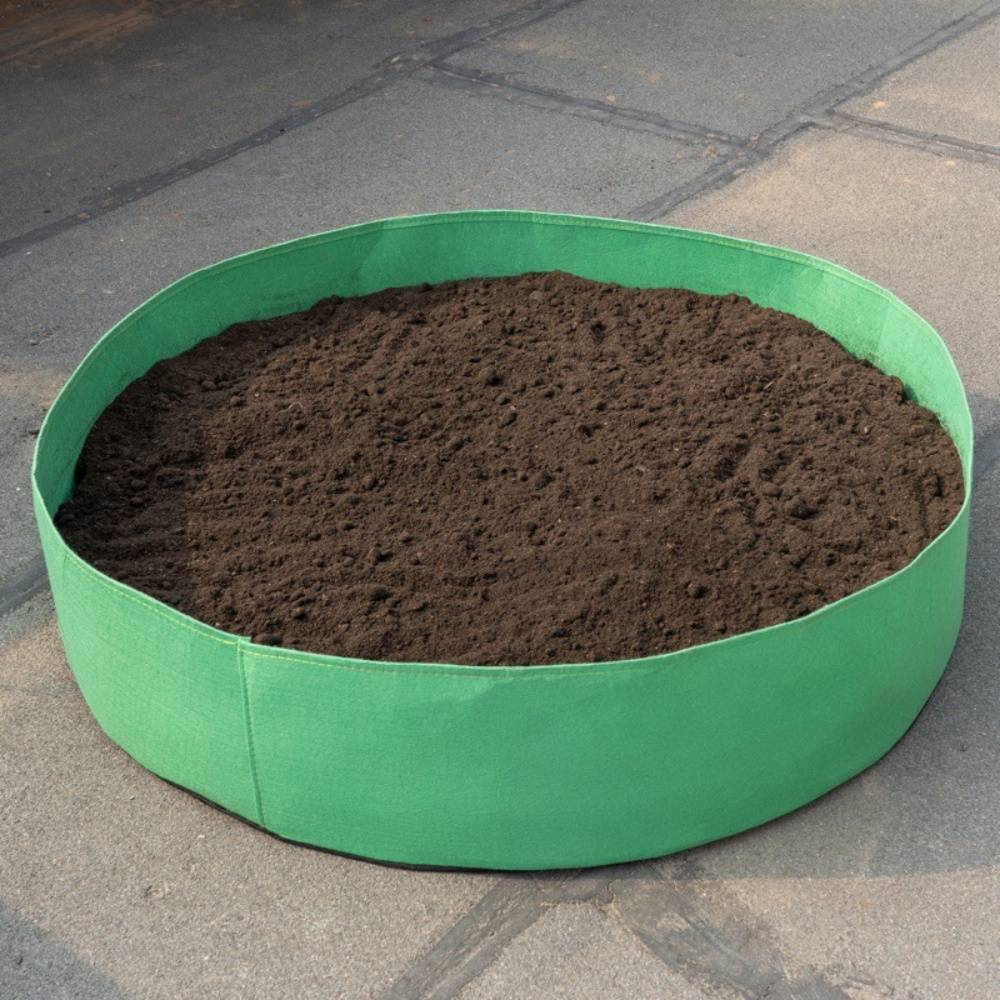 Sac de Culture  en Tissu Non Tissé - Bac Jardin surélevé Vert - Image 6