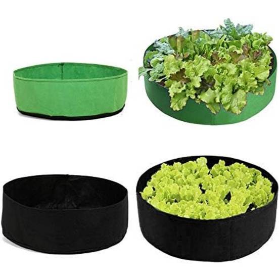 Sac de Culture en Tissu Non Tissé - Bac Jardin surélevé Vert - Image 2