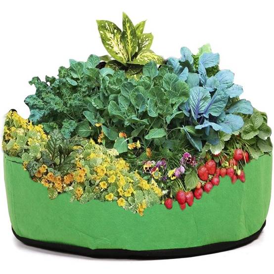 Sac de Culture en Tissu Non Tissé - Bac Jardin surélevé Vert - Image 3