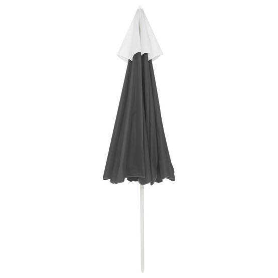Parasol de plage 240 cm anthracite - Imagen 4
