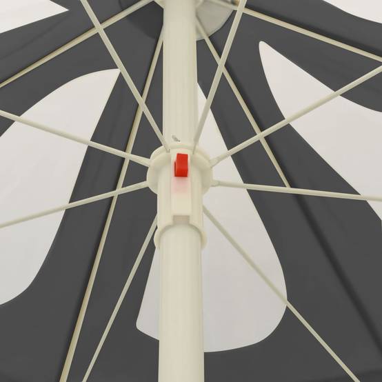 Parasol de plage 240 cm anthracite - Imagen 5