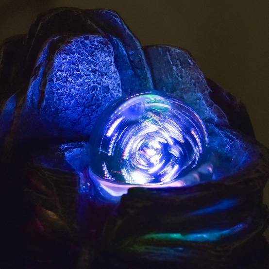 Zen Light - Fontaine d'Intérieur Luberon - Fontaine Cascade - Fontaine Zen - Décoration Ambiance Relaxante Méditation - H 25cm – Zen'Light - Image 9