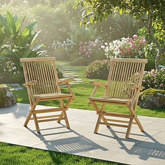 Salon de jardin en teck massif Bueno-Aires, 10 places - TECK'Attitude - Image 8