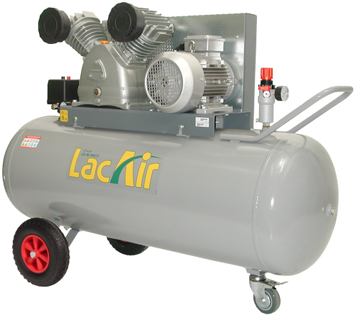 Compresseur mobile TwinAir 36/200T LACME 36 m³/h triphasé 200L 11 bar - 464200