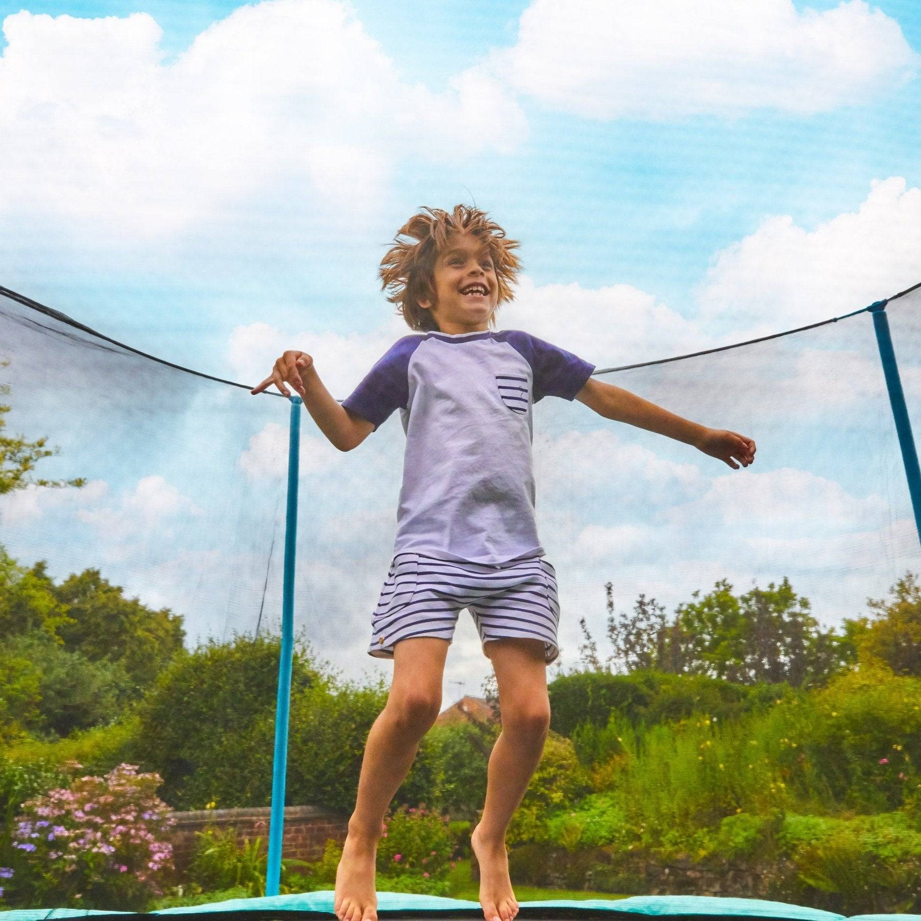 Tp Toys - Trampoline rond D305 cm avec ouverture igloo - Imagen 6