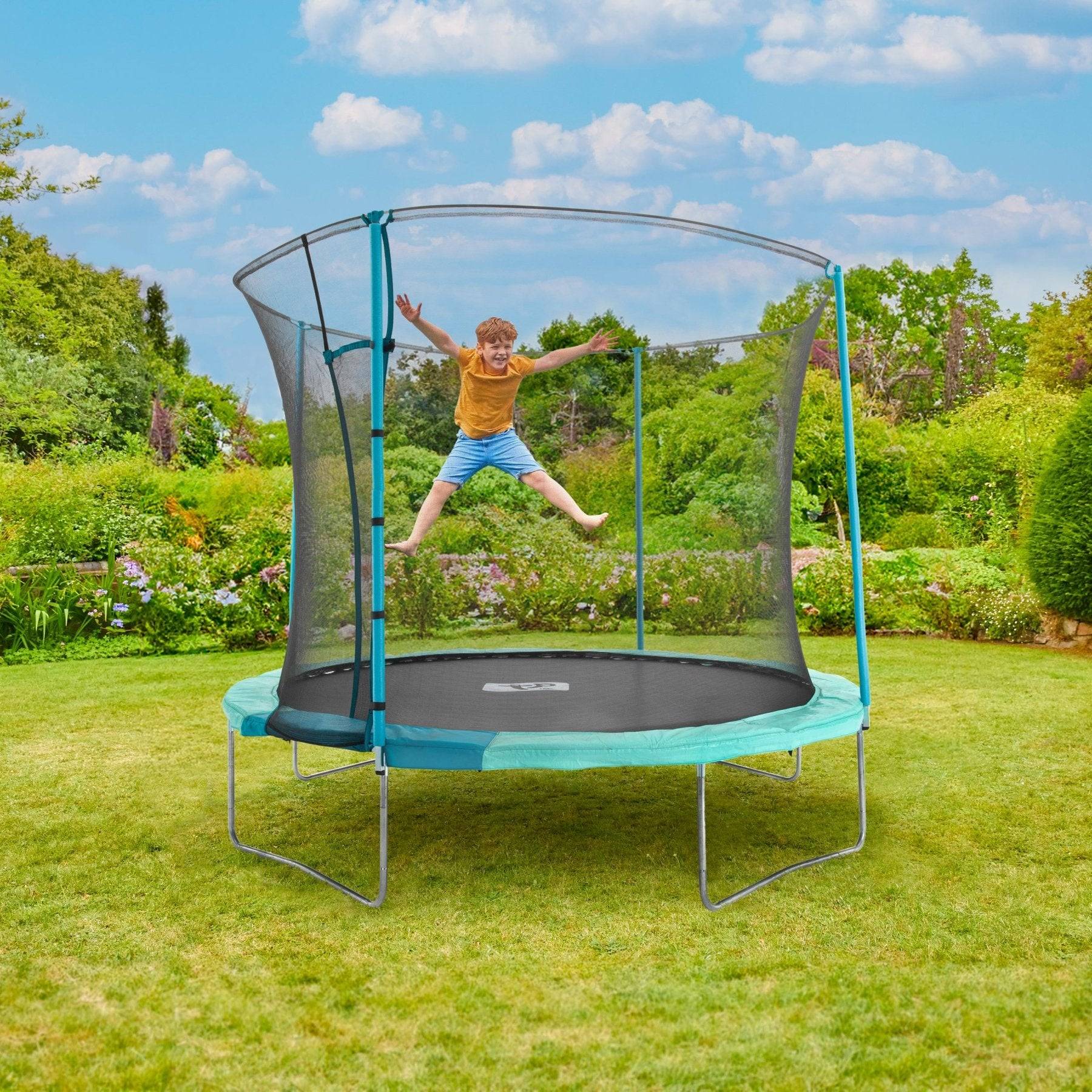 Tp Toys - Trampoline rond D305 cm avec ouverture igloo - Imagen 2